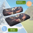 thumbnail image 5 of Uorisanigo Golf Cart Front Seat Covers Comfortable Bald Eagle American Flag GolfCart Seats Covers Golf Car Accessories for Yamaha Club Car Precedent and Most Front Seat, 5 of 7