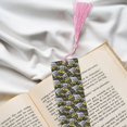 thumbnail image 6 of Kdxio White Retro Off-Road Vehicle Print Metal Tassel Bookmarks,Perfect Gift for Art Lovers and Bookworms Metal Bookmarks for Women, 6 of 8