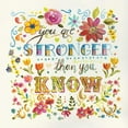 thumbnail image 2 of Robinson, Carol 12x12 Gold Ornate Wood Framed with Double Matting Museum Art Print Titled - You Are Stronger, 2 of 4