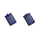 thumbnail image 3 of Seitruly Paquete de 10 portatarjetas de identificación Funda protectora de negocios de cuero Funda de tarjetas de autobús multifuncional de Vertical/Azul Oscuro 2piezas, 3 of 6
