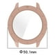 thumbnail image 3 of Funda de PC + cristal templado para Smartwatch - Diseño a presión, resistente a los arañazos - Recortes precisos, mejora la estética, protección total, 3 of 4