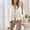 Beige, variant on Womens T Shirts, Women's Tie Front Tops Blouse with Puff Sleeves and Peplum Ruffle Style Tee for Everyday Fashion Women's T-Shirts Category White XXL
