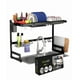 thumbnail image 1 of Escurridor De Trastes Platos Fregadero Organizador Cocina Color Negro, 1 of 5