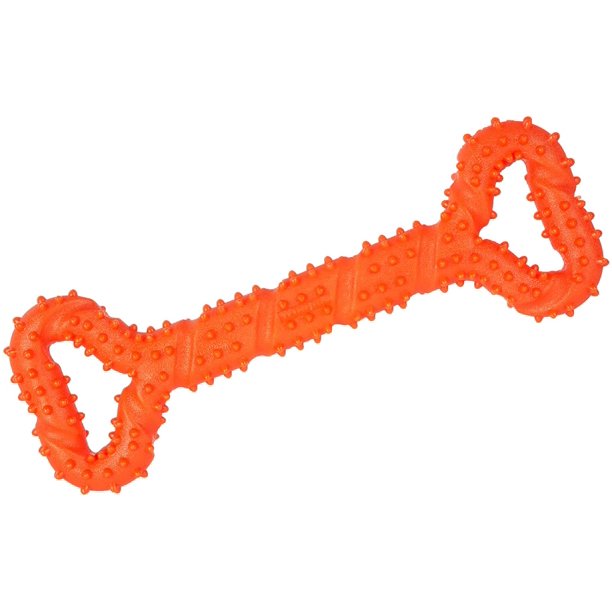 Juguetes para perros para masticadores agresivos de raza grande, indestructibles, juguetes duros para masticar perros, huesos de perro seguros y duraderos para perros grandes, juguetes para cachorros para la dentición, juguetes interactivos para perros de raza grande que no se rompen fácilmente Rojo Verde