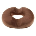 thumbnail image 4 of Coussin de Siège en Mousse à Mémoire de Forme Creuse Coccyx Café, 4 of 6