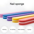 thumbnail image 3 of Nail File High Durability Wear Resistant Reusable Washable Bright Color Remove Nail Glue Sponge Nail File Fingernail Toenail Polishing Tool Nail Supplies, 3 of 8