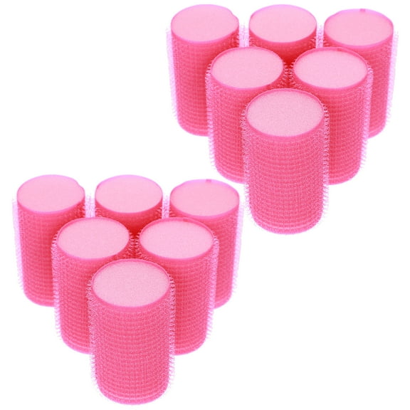 CRAFTHROU 12Pcs Hair Curler Sponge Styling Roller For Women Girls Daily Use