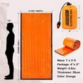 thumbnail image 5 of Vhappy Rectangular Survival Sleeping Bag, Orange, 5 of 6