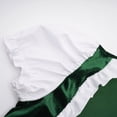 thumbnail image 6 of XIAOCHA Lace Up Dirndl for Women Gingham Print Oktoberfest Festival Dress Party Mini Dress,Green,Sizes L, 6 of 6
