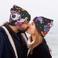 thumbnail image 5 of Lsque Cat Icecream Pattern Knitted Beanie, Unisex Winter Hat, Knit Hat Winter Beanies Thick Fisherman Beanies Cuffed Plain Skull Caps, 5 of 6