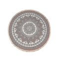 thumbnail image 1 of Fashable Mla Rug alfombra redonda cama hogar ordenador Ch Swivel Ch alfombra con borlas, 1 of 5
