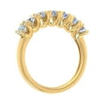 thumbnail image 2 of 1 Carat 7-Stone Diamond Wedding Band Ring in 14K Yellow Gold (Ring Size 10), 2 of 4