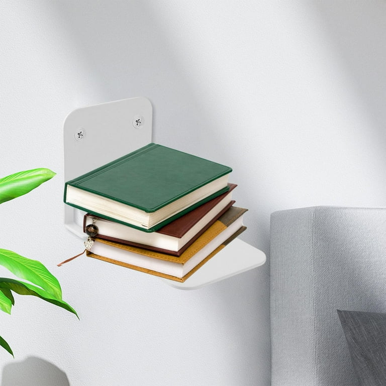 Wall Mounted Invisible Floating Bookshelf Multipurpose Heavy Duty
