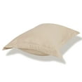 thumbnail image 4 of PiccoCasa Soft 1800 Microfiber Oxford Pillowcases 2Pcs, Standard Tan, 4 of 7