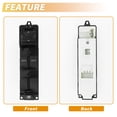thumbnail image 5 of Unique Bargains 1Pc Front Left Driver Side Power Window Switch for Mazda 6 2009 2010 No.GS3L66350, 5 of 7
