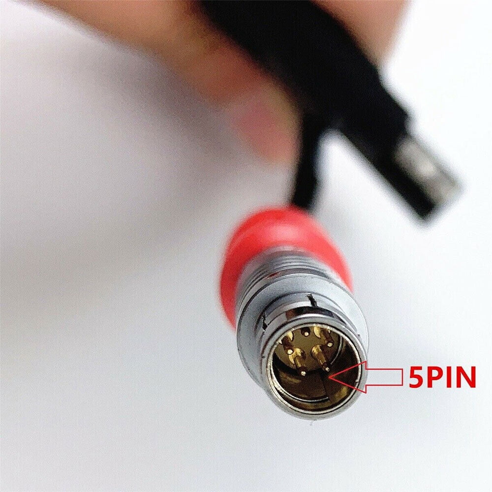 Power Cable A00302 For Topcon GPS HIPER Lite LEGACY Series GB GR-3 5 Pin SAE US