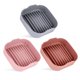 thumbnail image 4 of Freidora de aire Utensilios para hornear de silicona Herramientas para hornear Olla de silicona reutilizable Cesta para hornear Plato para pizza Olla para parrilla Herramienta para cocinar pasteles de cocina, escudero rosa ER, 4 of 5