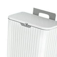 thumbnail image 2 of thinsony Mountable Indoor Compost Bucket Garbage Container Stable for Bedroom Kitchen White 9L, 2 of 9