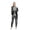 Black-mom, variant on Toddler Boys Girls Halloween Fashion Skeleton Print Plush Long Sleeved Romper Family Parent-Child Wear Black