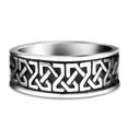 thumbnail image 1 of Huitan vikingo mitología nórdica lobo gigante hombres anillo defensa tótem Lobo moda Hip Hop Rock Unisex dedo anillo Punk regalo Tan Jianjun unisex, 1 of 2