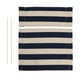 thumbnail image 5 of Advancent Sillas de directores, respaldo de asiento plegable, sábana protectora para muebles, taburete plegable reutilizable, transpirable para Azul blanco 2Conjunto, 5 of 6