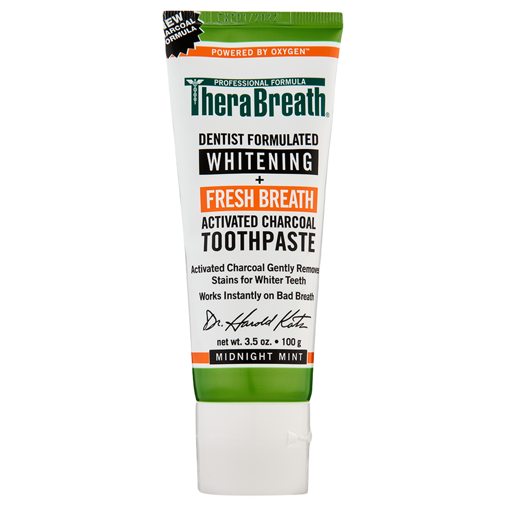 TheraBreath Whitening + Fresh Breath Charcoal Toothpaste Walmart Canada