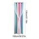 thumbnail image 3 of CREATITOY 39.4x51.2In Gradient Stripe Double-Layer Blackout Curtain Home Decor, 3 of 6