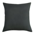 thumbnail image 4 of S4Sassy Handmade Decorative Throw Cushion Cover Black Stone Beaded Pillow Case Square 12 x 12, 4 of 5