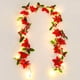 thumbnail image 4 of Inteprter Guirnalda artificial de Navidad Decoraciones Fiesta Decoración del hogar Puerta Festival de vacaciones Guirnaldas de Navidad colgantes Kits de decoración para fiestas Tipo B, 4 of 6