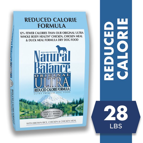 Natural Balance Original Ultra Reduced Calorie Formula Dry Dog Food, 28