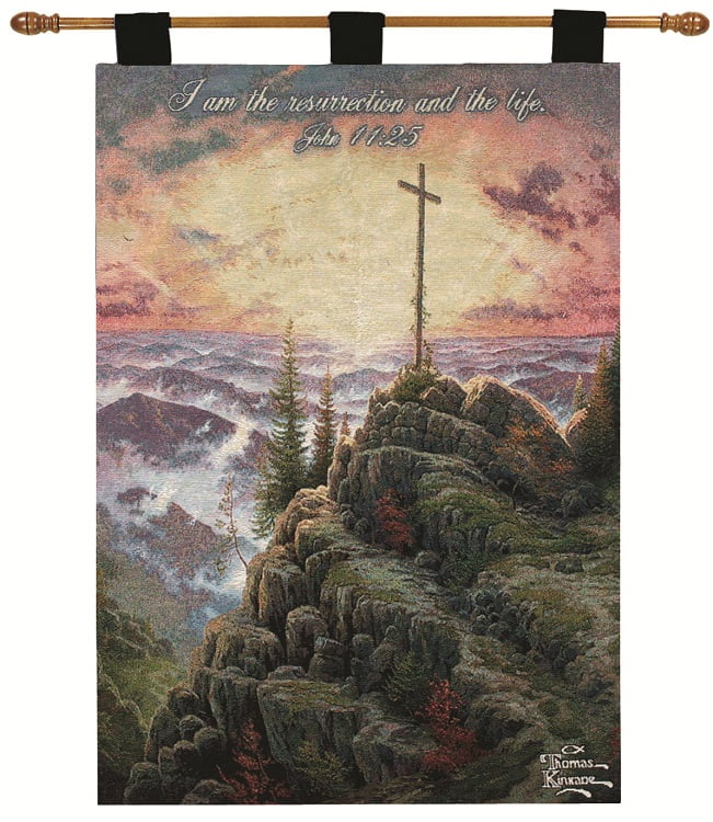 thomas kinkade wall tapestry