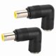 thumbnail image 1 of Adaptador de conector de ángulo recto a codo (2 unidades), convertidor de CC de 0,3 x 0,2 pulgadas para portátiles Lenovo/IBM., 1 of 14