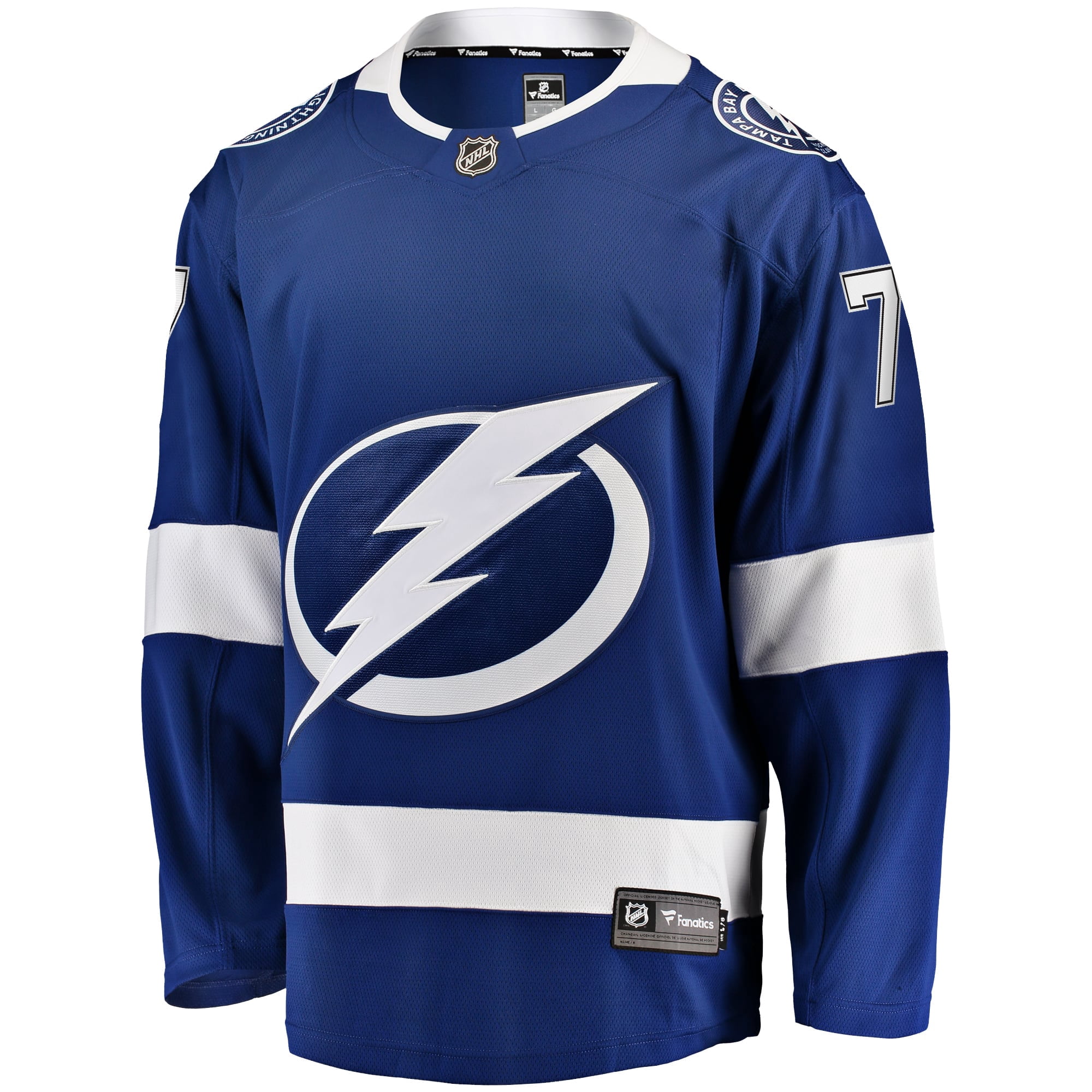 Men's Fanatics Victor Hedman Blue Tampa Bay Lightning Breakaway Jersey
