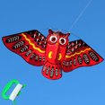 thumbnail image 4 of GWONG Outdoor Colorful Cartoon Owl Easy Flying Kite with 50m Line Children Kids Toys, 4 of 10