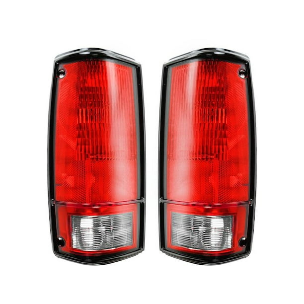 Tail Light Assembly Set of 2 - Compatible with 1982 - 1993 Chevy S10 1983 1984 1985 1986 1987 1988 1989 1990 1991 1992 - Walmart.com 92 S10 Tail Light Wiring Diagram On Llv Walmart