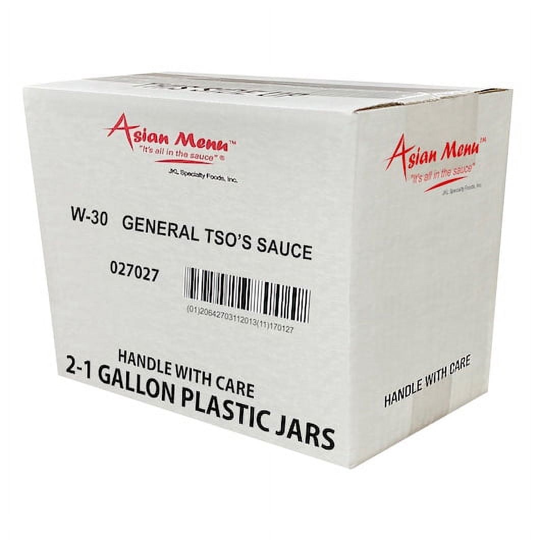 Asian Menu General Tso's Sauce All Natural, 1 Gallon, 2 per case