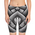 thumbnail image 2 of Abstract Biker Shorts, 2 of 4