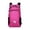 Hot Pink, variant on Colorful Folding Bag Outdoor Backpack, Colorful Outdoor Travel Sports Bag with Logo Print, Large Capacity Polyester Daypack for Daily Casual, Wedding & Party, Easy-Carry