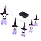 thumbnail image 4 of Guirnalda de luces LED fantasma brillantes para colgar en el jardín o en Halloween Blanco, 4 of 9