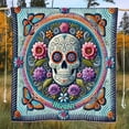 thumbnail image 1 of Beautiful Skull - Colcha de calaveras personalizada, 1 of 6