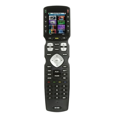 Universal Remote Color LCD MX-990 IR/RF Hard Button Remote Control with with MRF-350 RF to IR Base Station