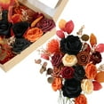 thumbnail image 6 of Artificial Flowers Combo Box Set, Gift Box Wedding Bouquets, Autumn Harvest Silk Flowers Fake Flower for Halloween Wreath Table Chair Decor, 6 of 8