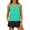 Green-19, variant on Two Piece Tankini Set for Women Built-in Bra With Pocket Swimsuits Casual Summer Swimming