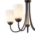 thumbnail image 3 of 9805-RBZ Millennium Lighting Ivey Lake - 5 Light Chandelier-17 Inch Tall and 20 Inch Wide     -Traditional Installation, 3 of 7