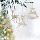 thumbnail image 1 of Herramientas para el hogar, Herramientas de jardinería, Mejoras para el hogar, Colgante de reno navideño, Colgante de reno brillante, Estatua decorativa, Colgante para árbol de Navidad, Un picador, 1 of 9