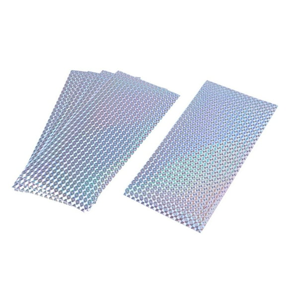 5X Stickers Fish Scales Type Holographic Adhesive Fishing