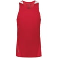 thumbnail image 2 of Holloway Sportswear XL Boys PR Max Track Jersey Scarlet/White 221235, 2 of 5