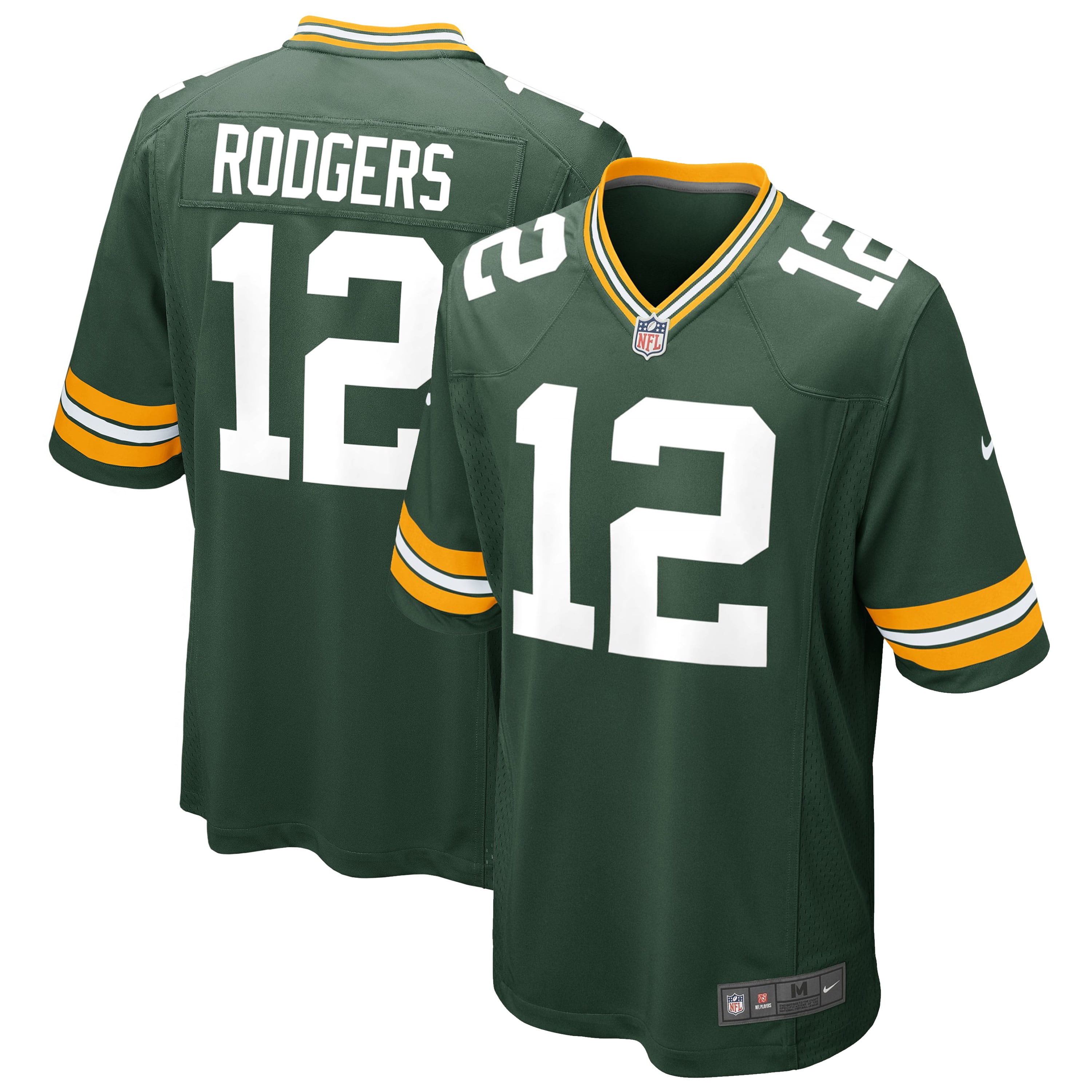 green bay packers on field jersey