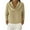 Khaki, variant on Women's Cowl Neck Sweatshirts Plus Size Long Sleeve Lightweight Solid Color Loose Pullover Shirts Tops for Women