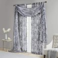 thumbnail image 3 of Home Essence Fleur Printed Floral Voile Sheer Scarf, 3 of 5